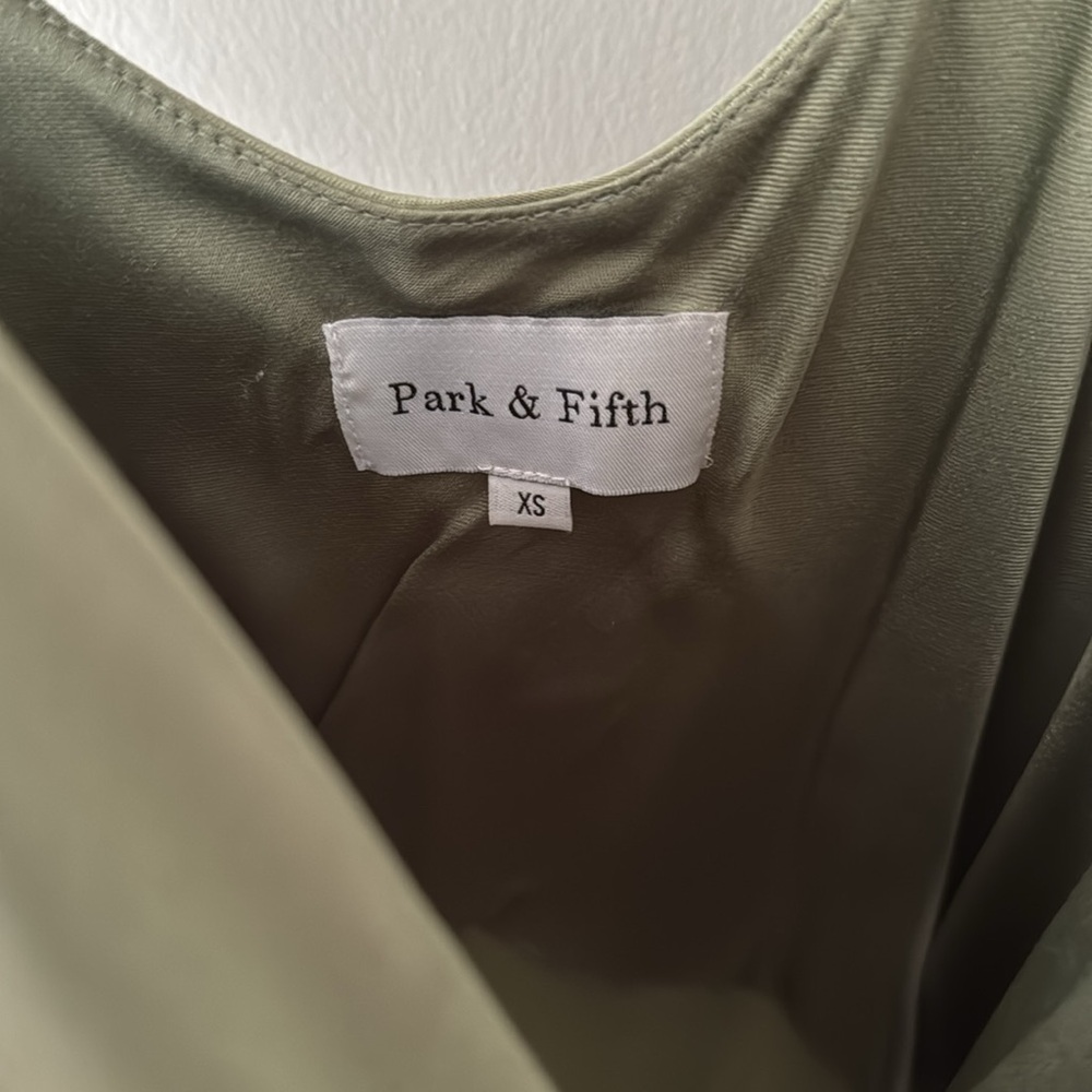 Park & Fifth Sage Green Dress - Picture 3 of 6